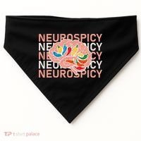 Neurospicy Universe Adhd Autism Awareness And Acceptance USA-Made Doggie Bandana thumb 0