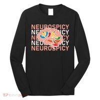 Neurospicy Universe Adhd Autism Awareness And Acceptance Long Sleeve Shirt thumb 0