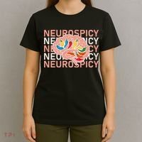 Neurospicy Universe Adhd Autism Awareness And Acceptance T-Shirt thumb 4