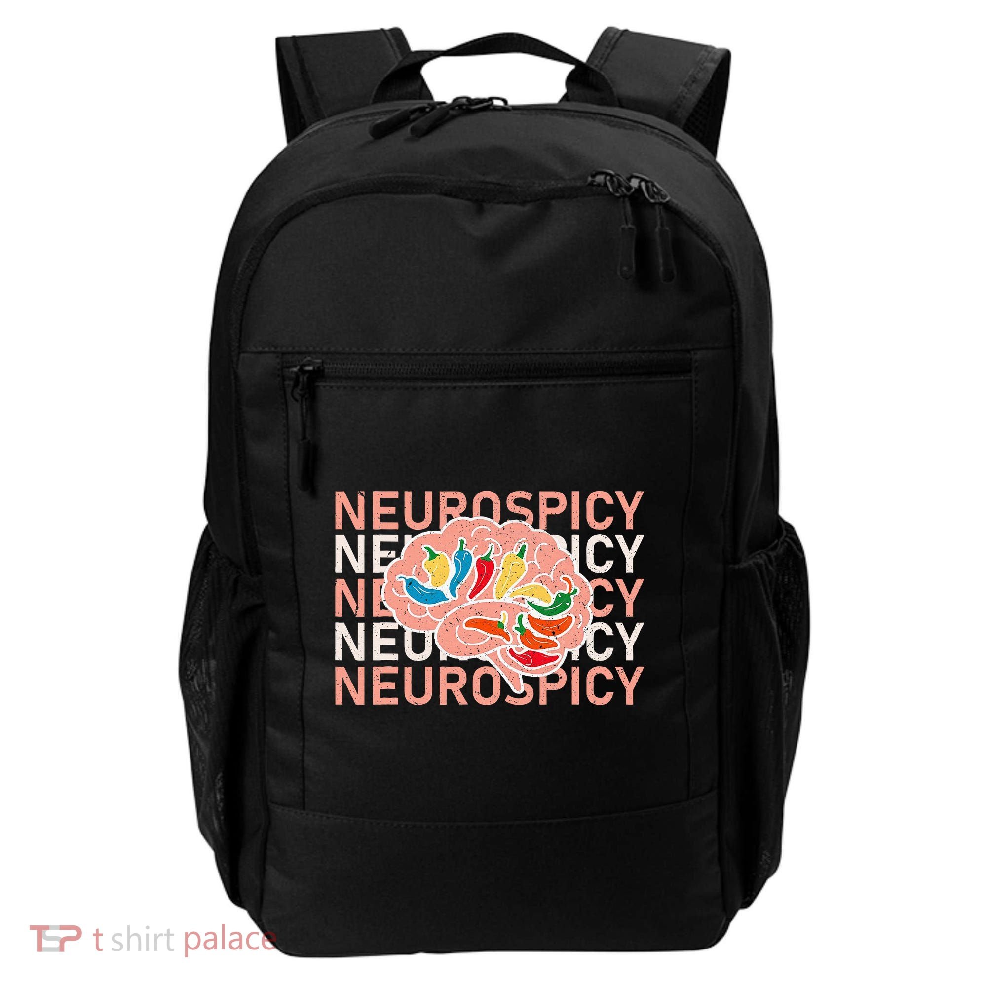 Neurospicy Universe Adhd Autism Awareness And Acceptance Backpack