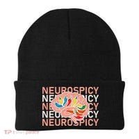 Neurospicy Universe Adhd Autism Awareness And Acceptance Beanie thumb 0