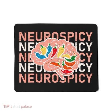 Neurospicy Universe Adhd Autism Awareness And Acceptance Mousepad