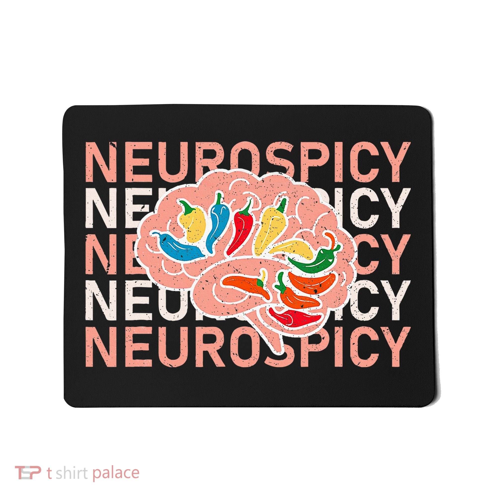 Neurospicy Universe Adhd Autism Awareness And Acceptance Mousepad