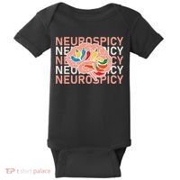 Neurospicy Universe Adhd Autism Awareness And Acceptance Baby Bodysuit thumb 0