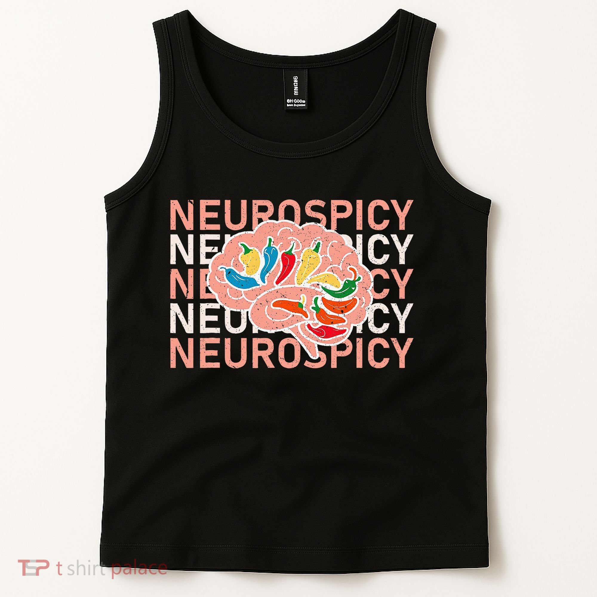 Neurospicy Universe Adhd Autism Awareness And Acceptance Tank Top