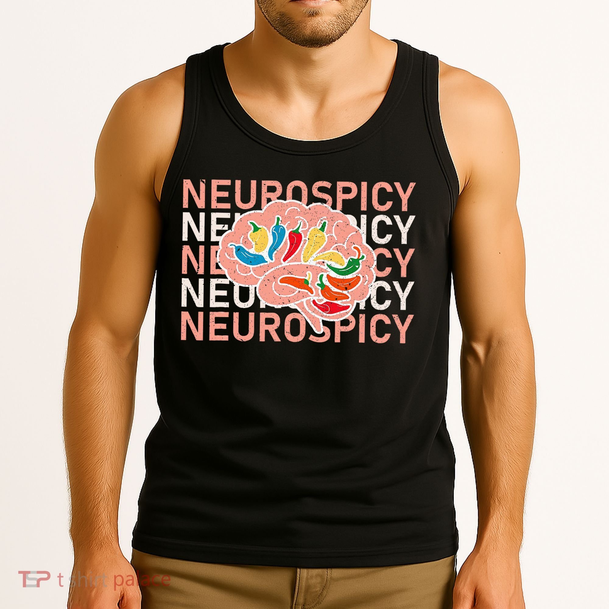 Neurospicy Universe Adhd Autism Awareness And Acceptance Tank Top