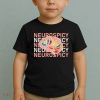 Neurospicy Universe Adhd Autism Awareness And Acceptance Toddler T-Shirt thumb 2