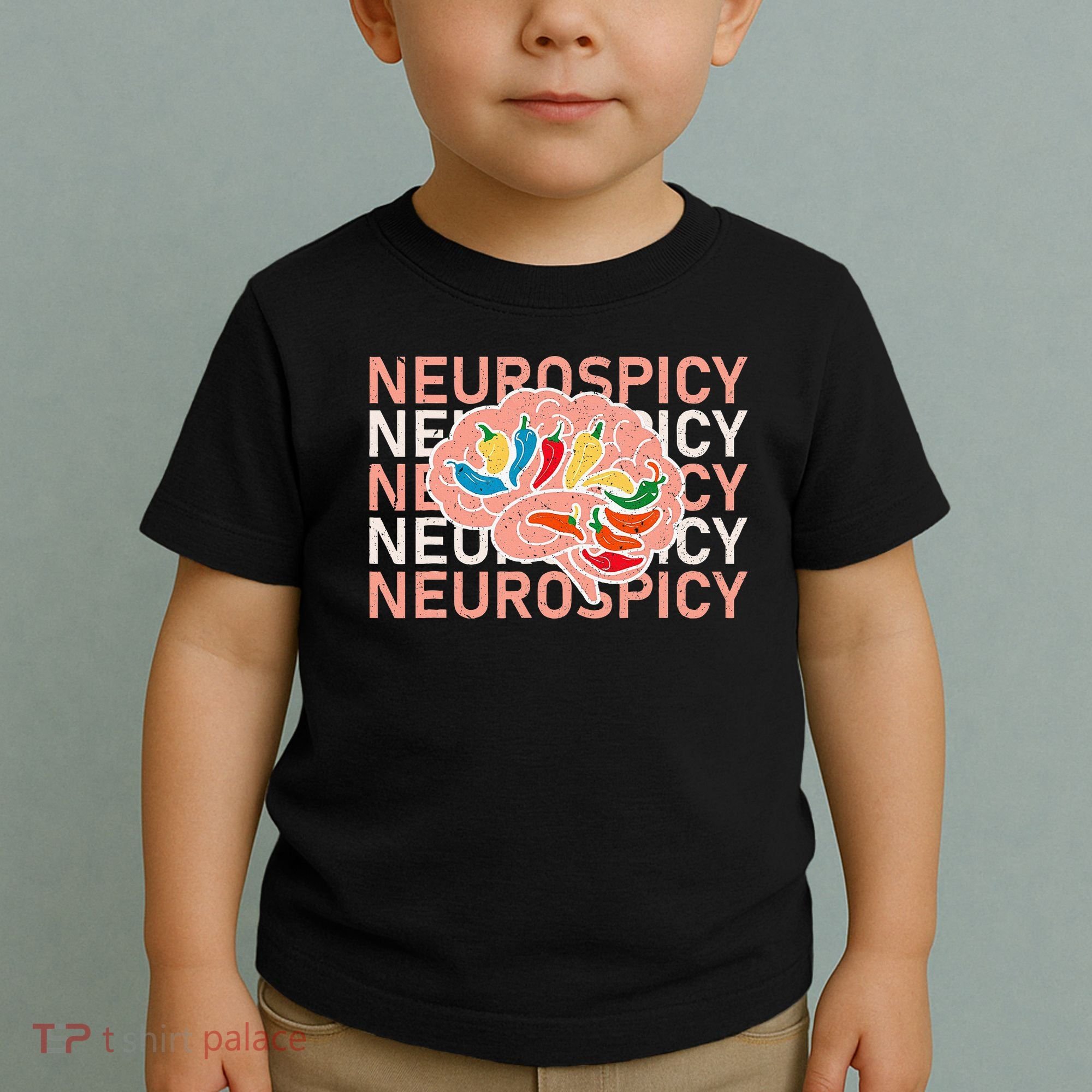 Neurospicy Universe Adhd Autism Awareness And Acceptance Toddler T-Shirt