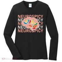 Neurospicy Universe Adhd Autism Awareness And Acceptance Women's Long Sleeve Shirt thumb 0