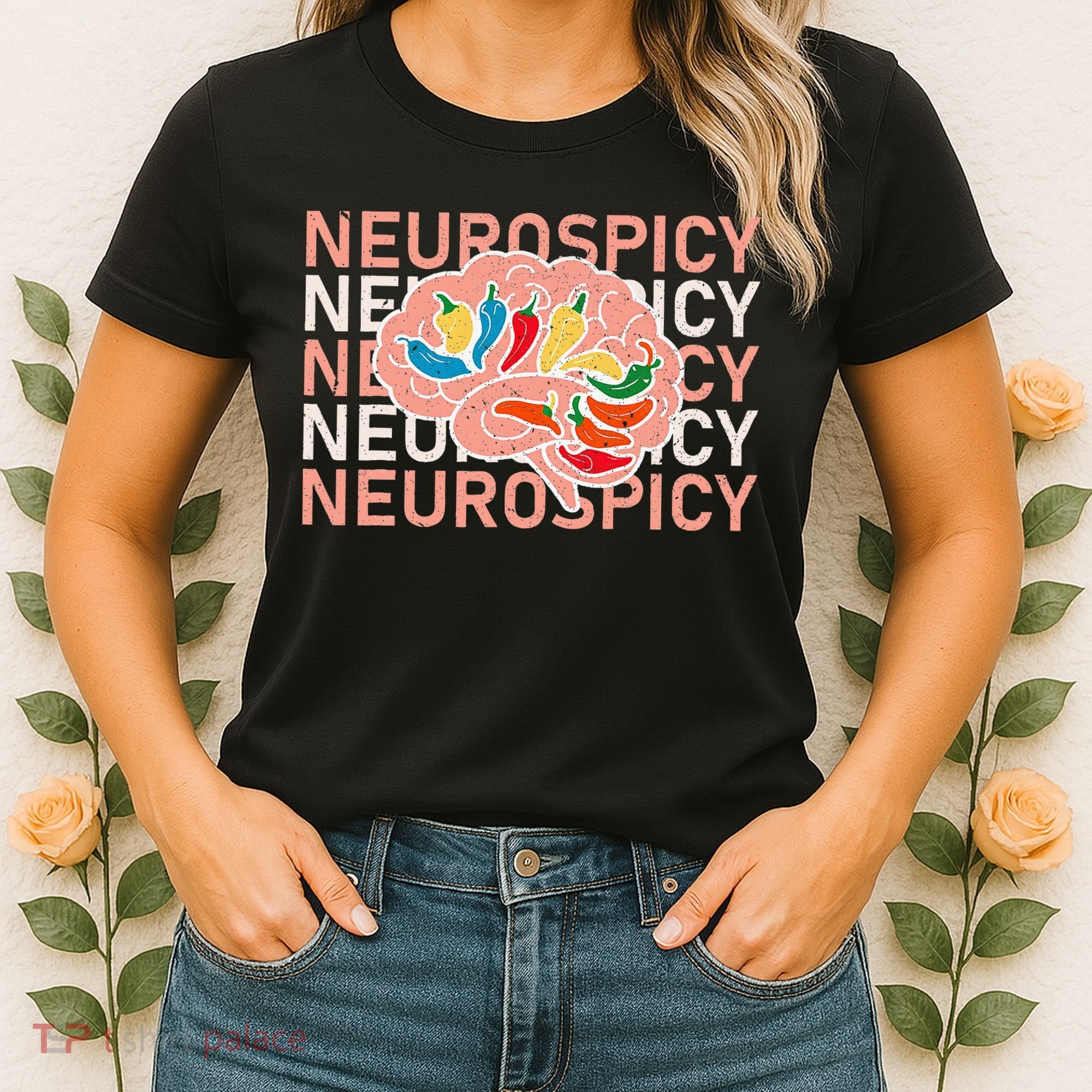 Neurospicy Universe Adhd Autism Awareness And Acceptance Women's T-Shirt