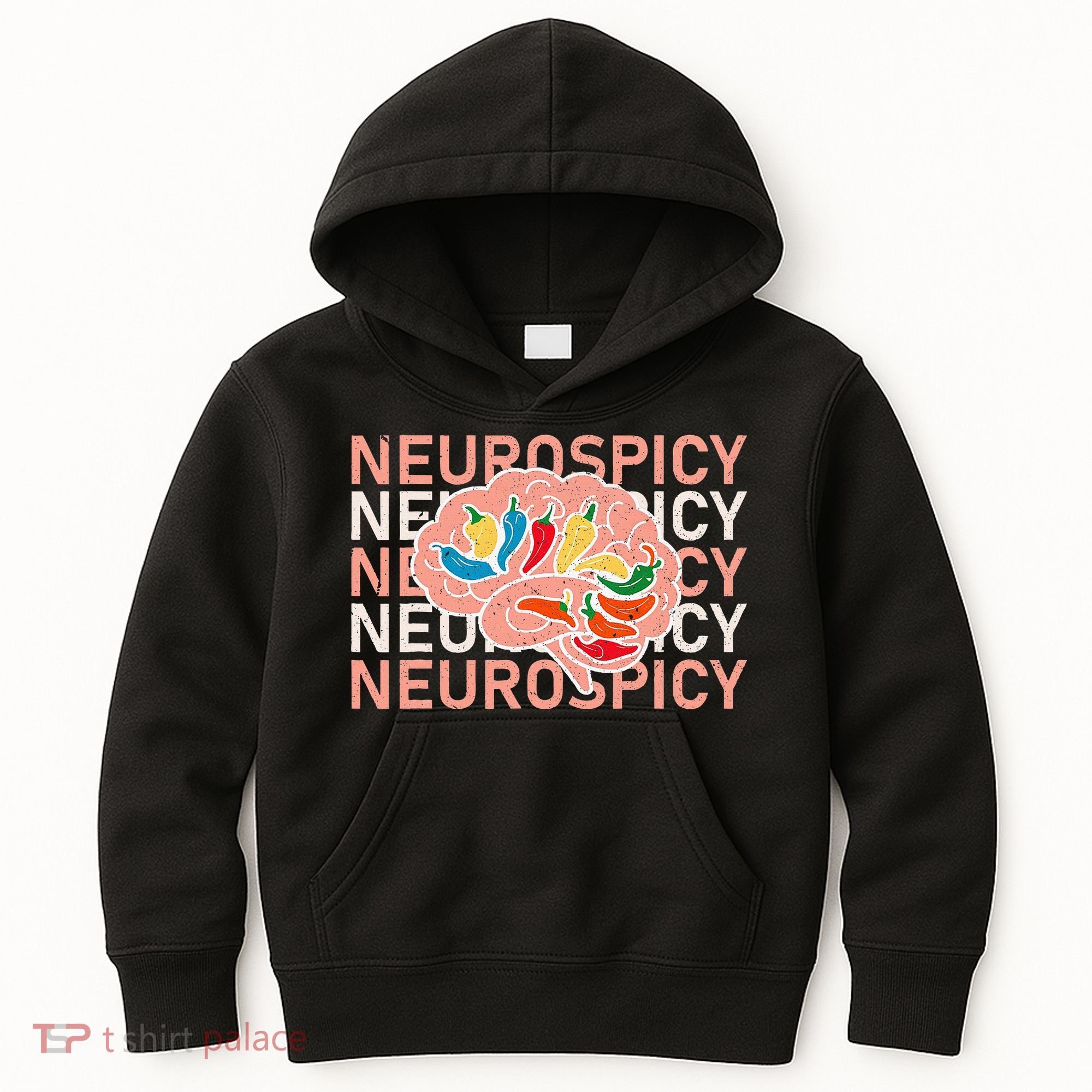 Neurospicy Universe Adhd Autism Awareness And Acceptance Kids Hoodie