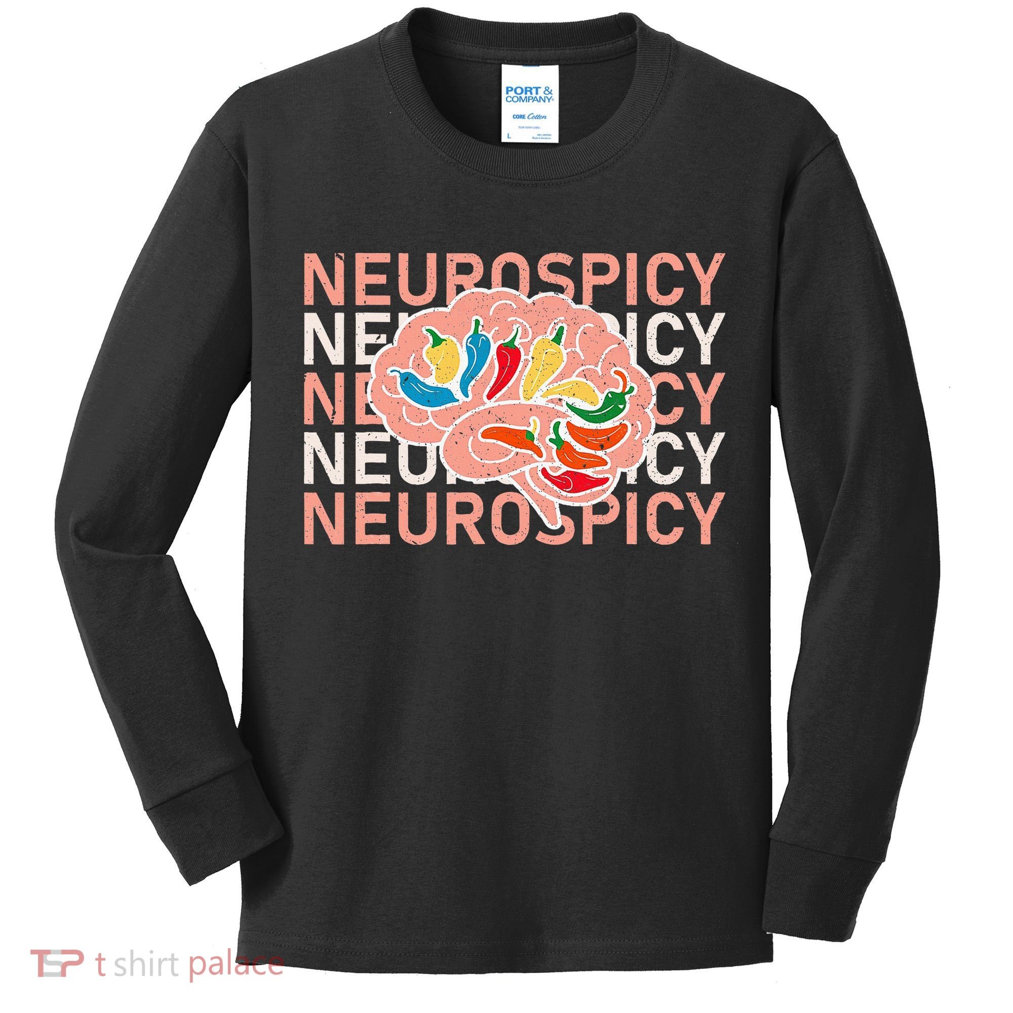 Neurospicy Universe Adhd Autism Awareness And Acceptance Kids Long Sleeve Shirt