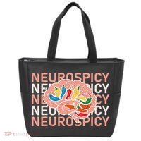 Neurospicy Universe Adhd Autism Awareness And Acceptance Tote Bag thumb 0