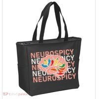 Neurospicy Universe Adhd Autism Awareness And Acceptance Tote Bag thumb 2