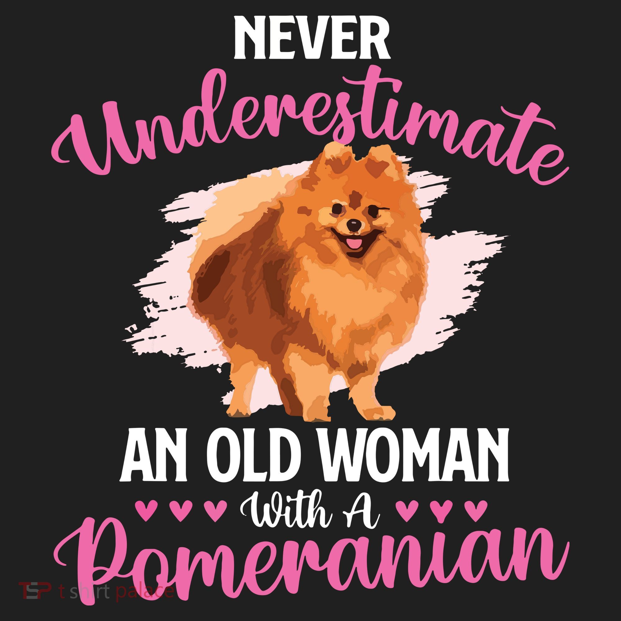 Never Underestimate An Old Woman With A Pomeranian Tumbler