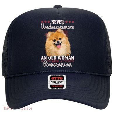 Never Underestimate An Old Woman With Pomeranian Hat