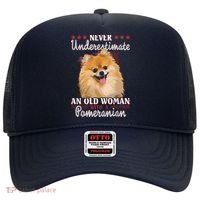 Never Underestimate An Old Woman With Pomeranian Hat thumb 0
