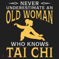 Never Underestimate An Old Woman Who Knows Tai Chi Beanie thumb 2