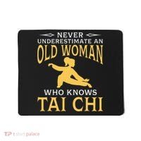 Never Underestimate An Old Woman Who Knows Tai Chi Mousepad thumb 0