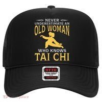 Never Underestimate An Old Woman Who Knows Tai Chi Hat thumb 0