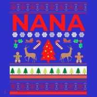 Nana Ugly Christmas Sweater Funny Grandma Xmas Sweaters Mom Funny Gift Mousepad thumb 1