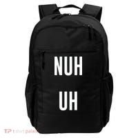 Nuh Uh Funny Sassy Statement Silly Fun Sarcastic Humor Backpack thumb 0