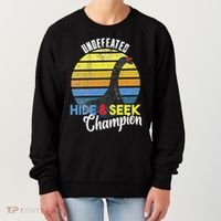 Nessie Undefeated Hide & Seek Champion Loch Ness Monster Women's Sweatshirt thumb 0