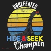 Nessie Undefeated Hide & Seek Champion Loch Ness Monster Women's Sweatshirt thumb 2