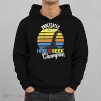 Nessie Undefeated Hide & Seek Champion Loch Ness Monster Hoodie thumb 0