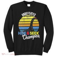 Nessie Undefeated Hide & Seek Champion Loch Ness Monster Sweatshirt thumb 0