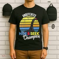 Nessie Undefeated Hide & Seek Champion Loch Ness Monster T-Shirt thumb 6