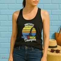 Nessie Undefeated Hide & Seek Champion Loch Ness Monster Women's Tank Top thumb 2
