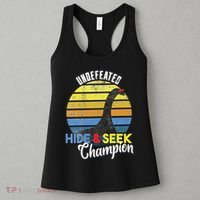 Nessie Undefeated Hide & Seek Champion Loch Ness Monster Women's Tank Top thumb 3