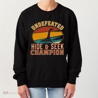 Nessie Undefeated Hide And Seek Champion Funny Nessie Women's Sweatshirt thumb 0