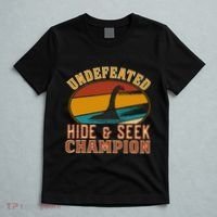Nessie Undefeated Hide And Seek Champion Funny Nessie T-Shirt thumb 5