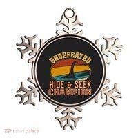 Nessie Undefeated Hide And Seek Champion Funny Nessie Ornament thumb 0