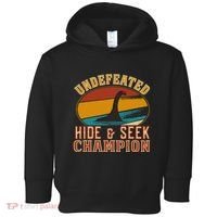 Nessie Undefeated Hide And Seek Champion Funny Nessie Toddler Hoodie thumb 0