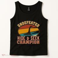 Nessie Undefeated Hide And Seek Champion Funny Nessie Tank Top thumb 2