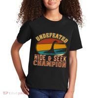 Nessie Undefeated Hide And Seek Champion Funny Nessie Kids T-Shirt thumb 2