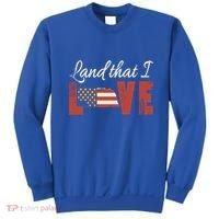 Nebraska Usa Land That I Love Patriotic July 4th Gift Sweatshirt thumb 0