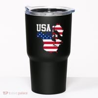 New Usa Map Now Featuring Canada And Greenland Funny Gift Tumbler thumb 0