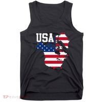 New Usa Map Now Featuring Canada And Greenland Funny Gift Tank Top thumb 0