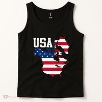 New Usa Map Now Featuring Canada And Greenland Funny Gift Tank Top thumb 2