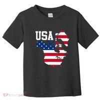 New Usa Map Now Featuring Canada And Greenland Funny Gift Toddler T-Shirt thumb 0