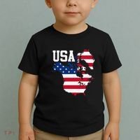 New Usa Map Now Featuring Canada And Greenland Funny Gift Toddler T-Shirt thumb 2