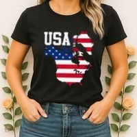 New Usa Map Now Featuring Canada And Greenland Funny Gift Women's T-Shirt thumb 2