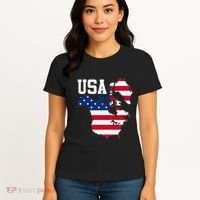 New Usa Map Now Featuring Canada And Greenland Funny Gift Women's T-Shirt thumb 4