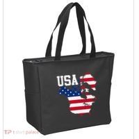 New Usa Map Now Featuring Canada And Greenland Funny Gift Tote Bag thumb 2