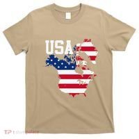 New Usa Map Now Featuring Canada And Greenland Funny Gift T-Shirt thumb 0
