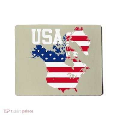 New Usa Map Now Featuring Canada And Greenland Funny Gift Mousepad